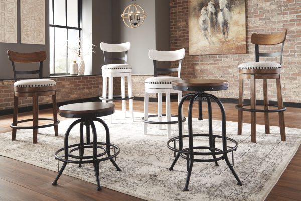 Valebeck - Full Back Swivel Stool Sale