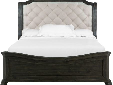 Bellamy - Complete Sleigh Bed With Shaped Footboard For Discount