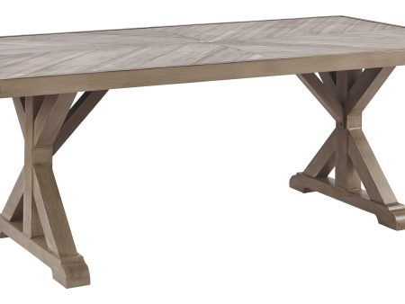 Beachcroft - Rect Dining Table W Umb Opt Discount