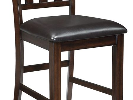 Haddigan - Dark Brown - Upholstered Barstool (Set of 2) Hot on Sale