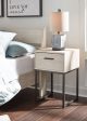 Socalle - Light Natural - One Drawer Night Stand - Vinyl-Wrapped For Discount