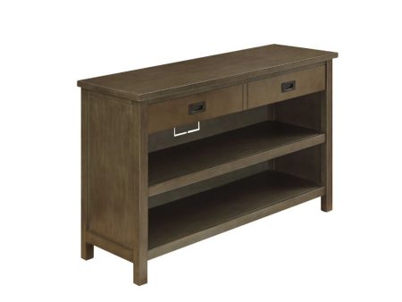 Asteris - Accent Table - Gray Oak Fashion