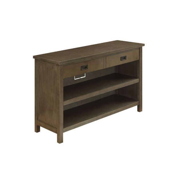 Asteris - Accent Table - Gray Oak Fashion