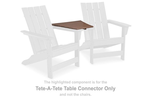 Emmeline - Brown - Tete-A-Tete Table Connector Online Sale