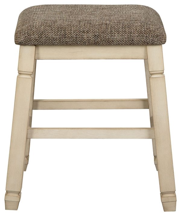 Bolanburg - Beige - Upholstered Stool (Set of 2) Hot on Sale