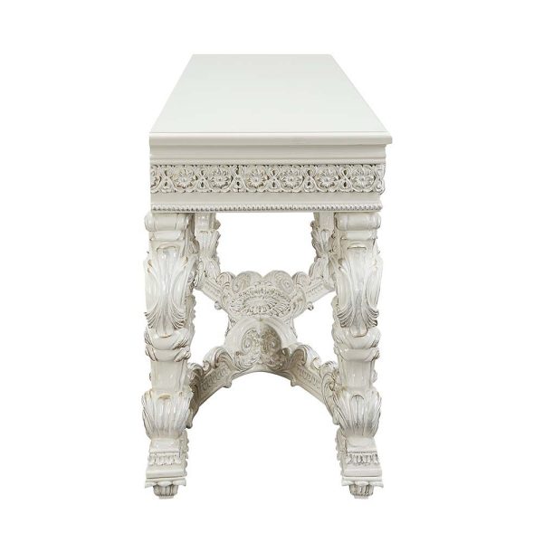 Adara - Sofa Table - Antique White Finish Online Sale