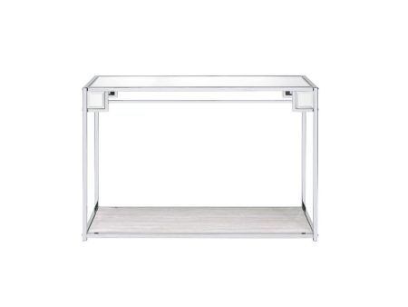 Asbury - Accent Table - Mirrored, Chrome Discount