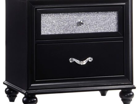 Barzini - 2-drawer Nightstand Fashion