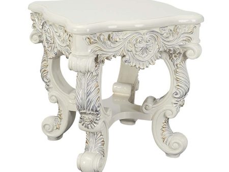 Adara - End Table - Antique White Finish on Sale