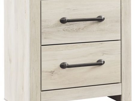 Cambeck - Whitewash - Two Drawer Night Stand Online now