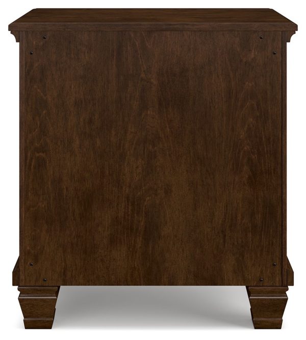 Danabrin - Brown - Two Drawer Nightstand Sale