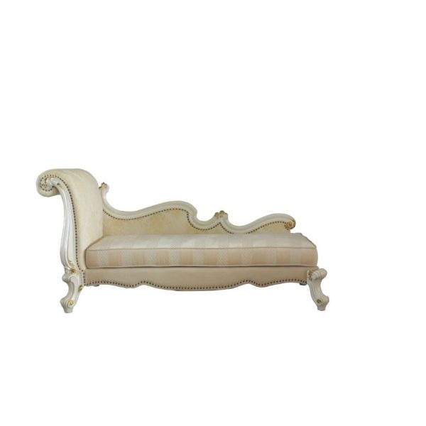 Picardy - Chaise - Antique Pearl & Fabric Online Hot Sale