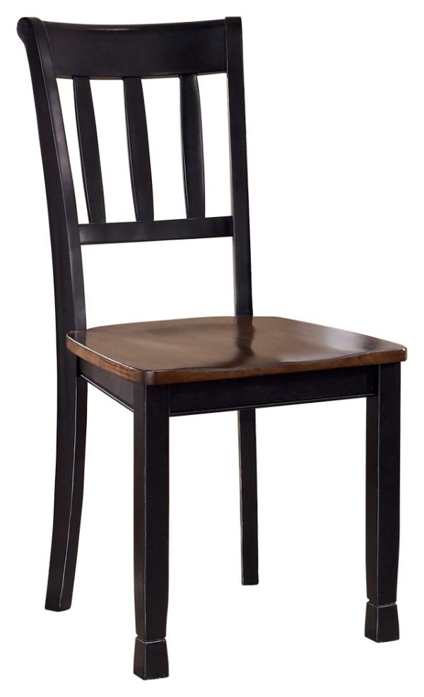 Owingsville - Black   Brown - Dining Room Side Chair (Set of 2) Online Hot Sale