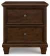 Danabrin - Brown - Two Drawer Nightstand Sale