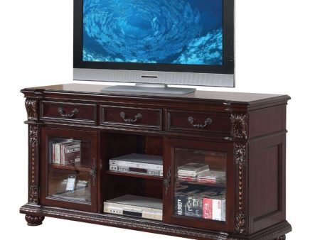 Anondale - TV Stand - Cherry For Cheap