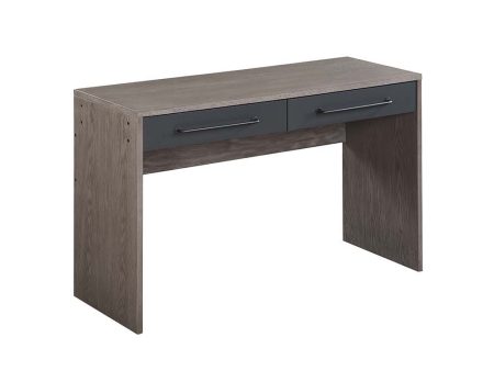 Estevon - Writing Desk - Gray Oak Finish Fashion