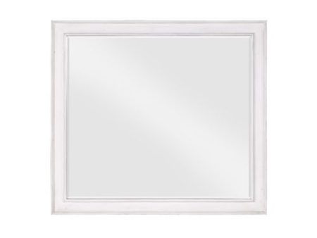 Katia - Mirror - Rustic Gray & White Finish Online Sale