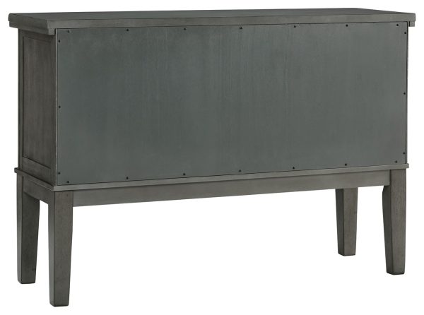 Hallanden - Gray - Dining Room Server Online Sale