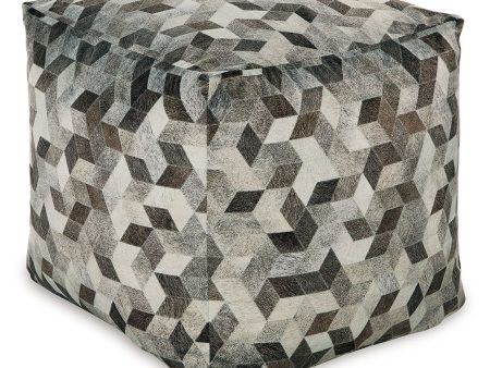 Albermarle - Gray   Brown - Pouf For Sale