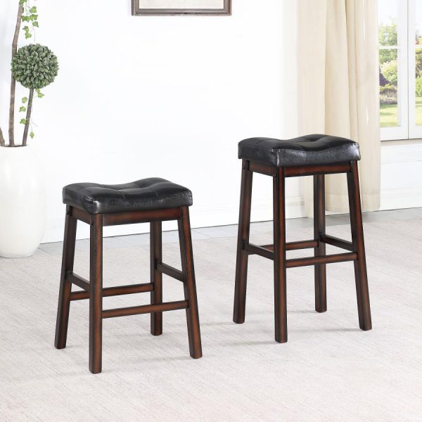 Donald - Upholstered Stools (Set of 2) For Discount