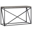 Birdie - Rectangular Entryway Console Table - Sonoma Gray Discount