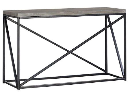 Birdie - Rectangular Entryway Console Table - Sonoma Gray Discount