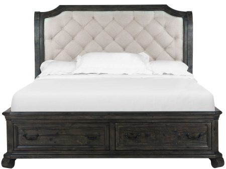 Bellamy - Complete Sleigh Storage Bed Cheap