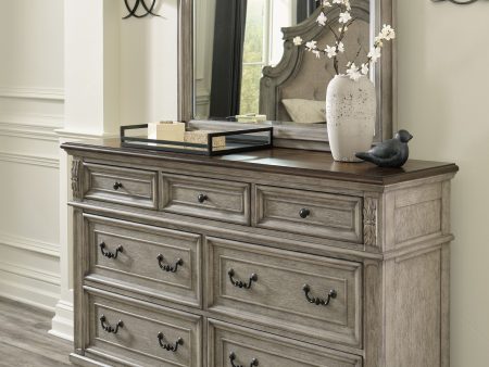 Lodenbay - Antique Gray - Dresser, Mirror Hot on Sale