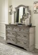 Lodenbay - Antique Gray - Dresser, Mirror Hot on Sale