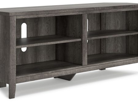 Arlenbry - Gray - Medium Corner TV Stand Discount