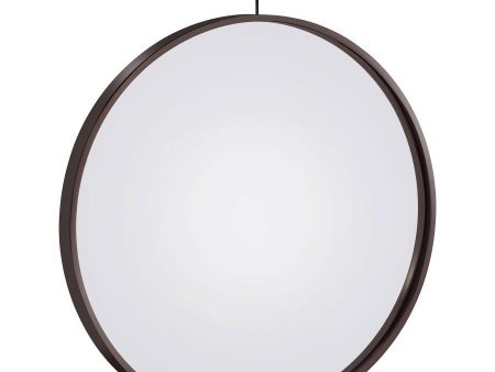 Gwyneth - Round Wall Mirror - Black Nickel Online Sale