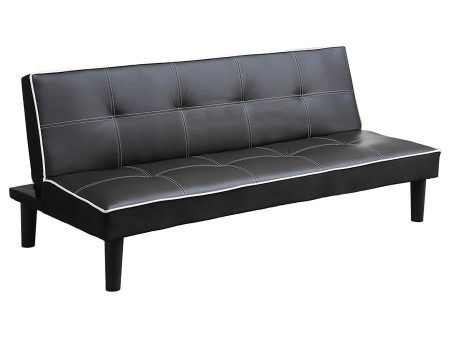 Katrina - Upholstered Tufted Convertible Sofa Bed - Black Online now