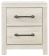 Cambeck - Whitewash - Two Drawer Night Stand Online now