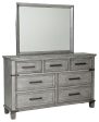 Russelyn - Gray - Dresser, Mirror Online Hot Sale