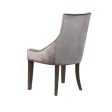 Phelps - Velvet Upholstered Dining Side Chair (Set of 2) - Gray Discount