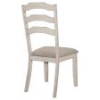 Ronnie - Wood Dining Side Chair (Set of 2) - Rustic Cream Online Hot Sale