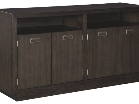 Hyndell - Dark Brown - Dining Room Server Online Sale