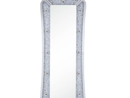 Noralie - Accent Floor Mirror - Mirrored - Wood - 63  Online