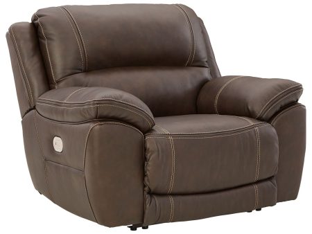 Dunleith - Chocolate - Zero Wall Recliner w PWR HDRST on Sale