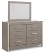 Surancha - Gray - Dresser And Mirror Online Hot Sale