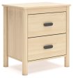 Cabinella - Tan - Two Drawer Night Stand For Discount