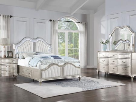 Evangeline - Storage Bedroom Set With LED Headboard Online