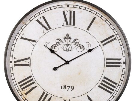 Augustina - Antique Black - Wall Clock For Sale