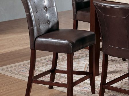 Britney - Counter Height Chair (Set of 2) - Dark Brown - 20  Fashion