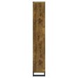 Delwin - 6-Shelf Bookshelf - Rustic Nutmeg Online