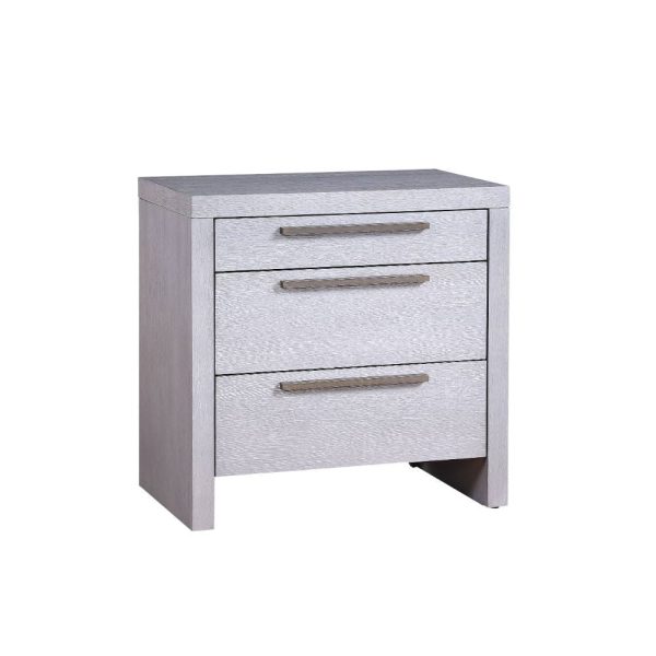 Aromas - Nightstand - White Oak Discount