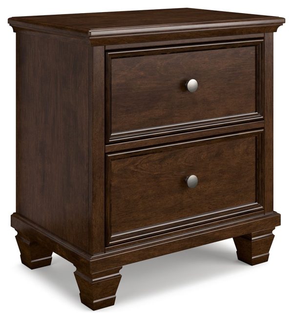 Danabrin - Brown - Two Drawer Nightstand Sale