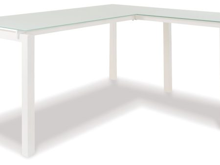 Baraga - White - L-Desk Online Hot Sale