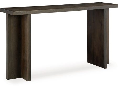 Jalenry - Grayish Brown - Console Sofa Table Sale