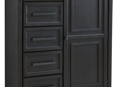 Foyland - Black   Brown - Door Chest Cheap